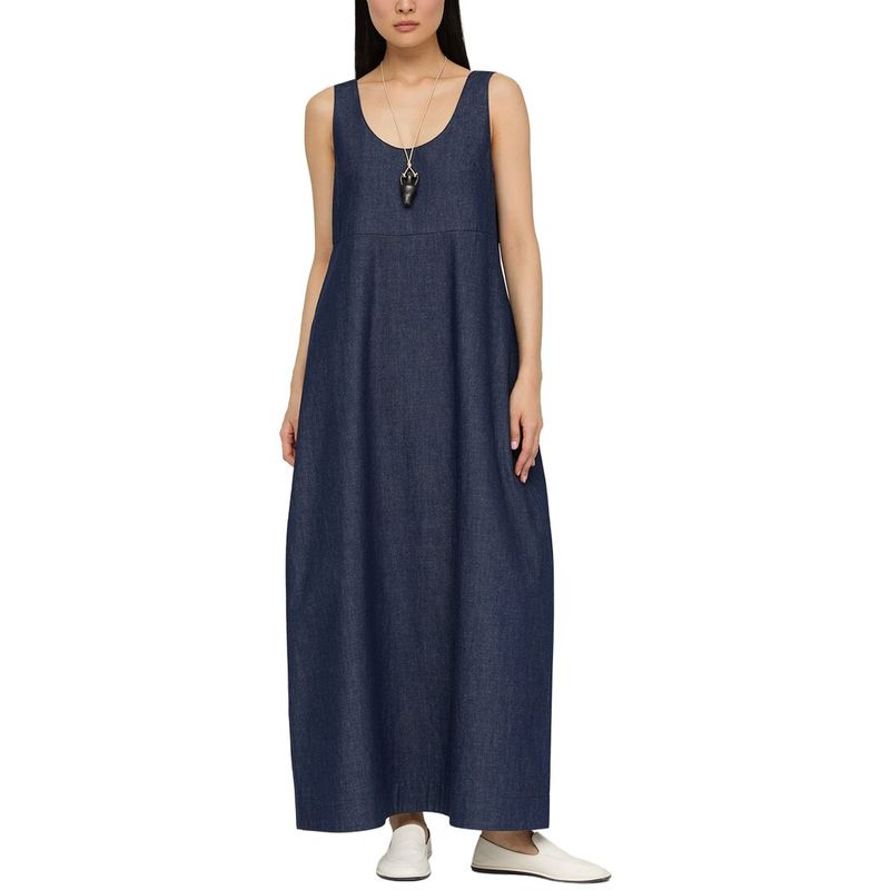 Lafayette 148 New York Womens Scoop Neck Cocoon Dress